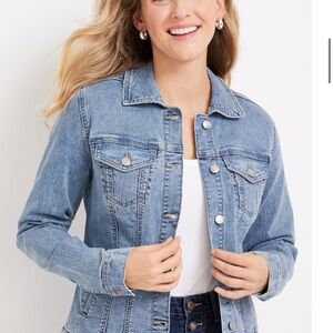 Maurices Light Blue Jean Jacket